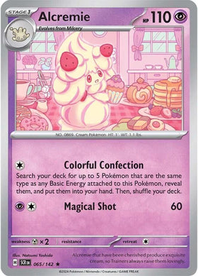 Alcremie [065/142] [Stellar Crown] Reverse Holofoil