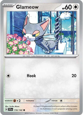 Glameow [116/142] [Stellar Crown] Reverse Holofoil