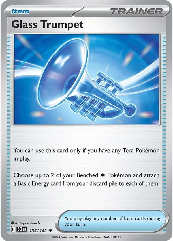 Glass Trumpet [135/142] [Stellar Crown] Reverse Holofoil