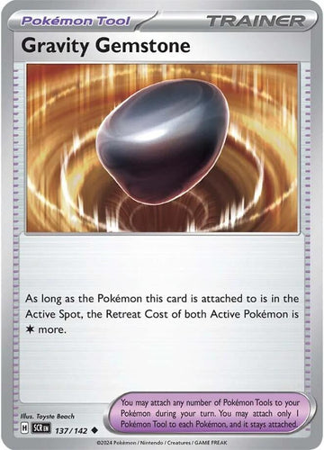 Gravity Gemstone [137/142] [Stellar Crown] Reverse Holofoil