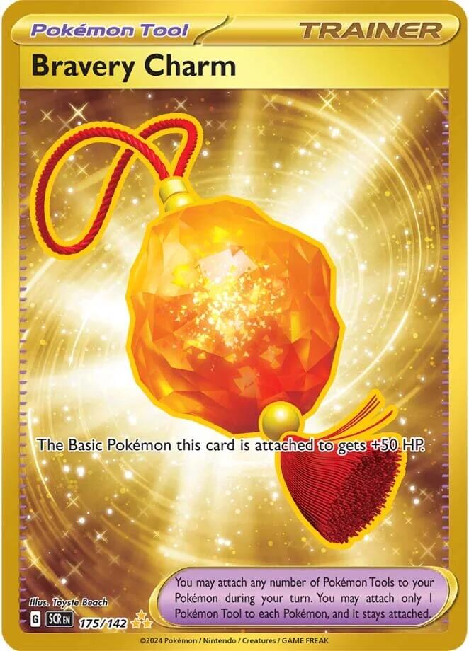 Bravery Charm [175/142] [Stellar Crown] Holofoil