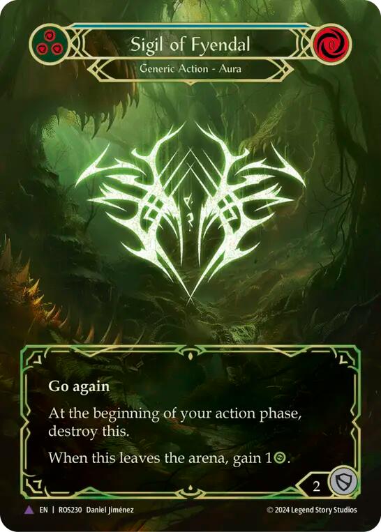 Sigil of Fyendal (Marvel) [ROS230] [Rosetta] Cold Foil