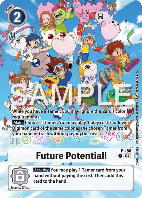 Future Potential! (25th Anniversary Digimon Adventure) [P-156] [Digimon Promotion Cards] Foil