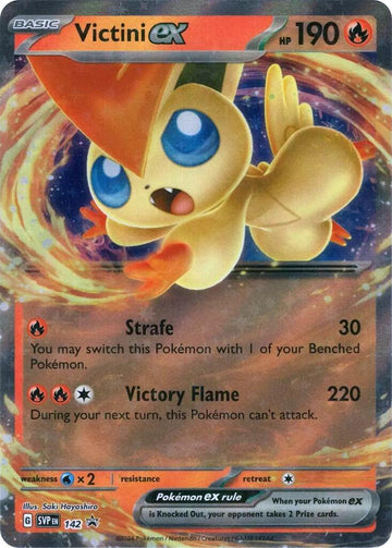Victini ex [142] [Scarlet & Violet Promo Cards] Holofoil
