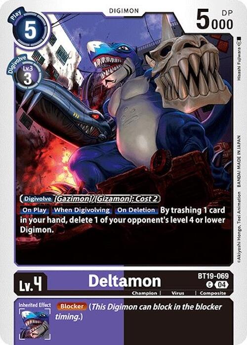 Deltamon - BT19-069 [BT19-069] [Release Special Booster 2.0]