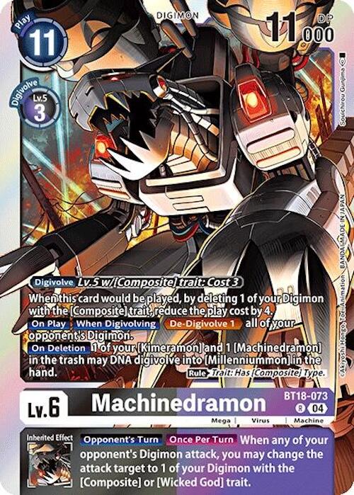 Machinedramon [BT18-073] [Release Special Booster 2.0] Foil