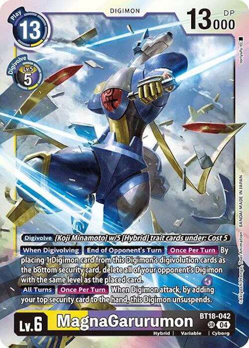 MagnaGarurumon [BT18-042] [Release Special Booster 2.0] Foil