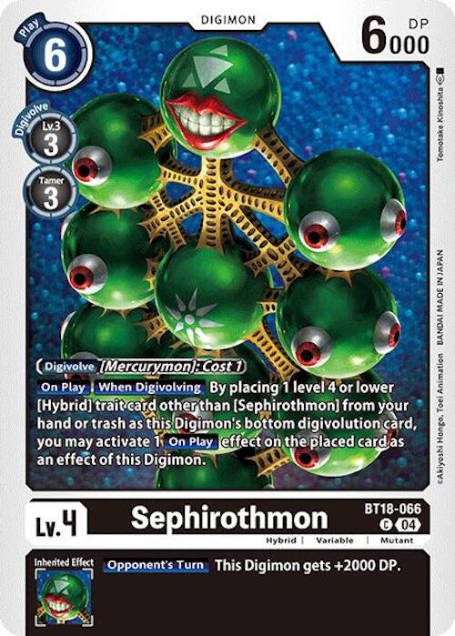 Sephirothmon [BT18-066] [Release Special Booster 2.0]
