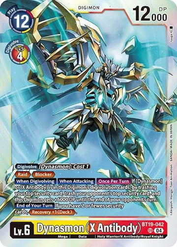 Dynasmon (X Antibody) [BT19-042] [Release Special Booster 2.0] Foil