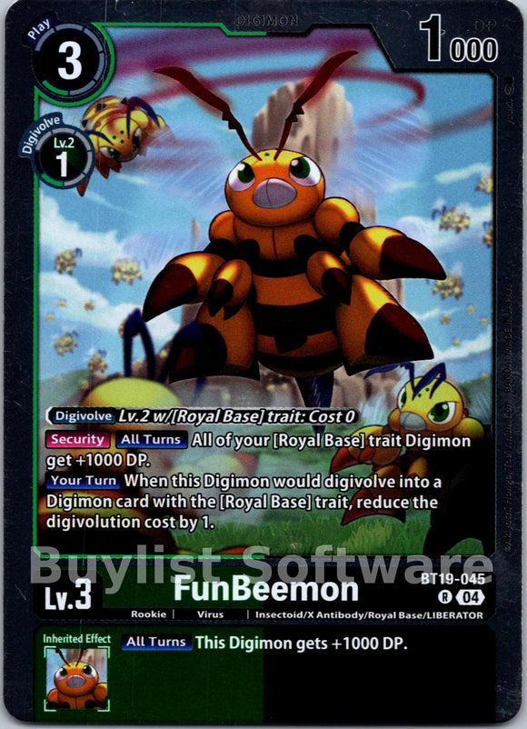FunBeemon [BT19-045] [Release Special Booster 2.0] Foil