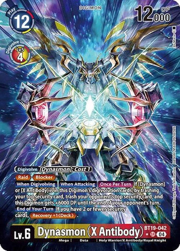 Dynasmon (X Antibody) (Alternate Art) [BT19-042] [Release Special Booster 2.0] Foil