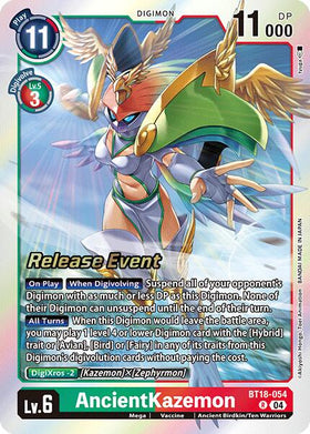 AncientKazemon [BT18-054 R] [Release Special Booster 2.0 Celebration Event Cards] Foil