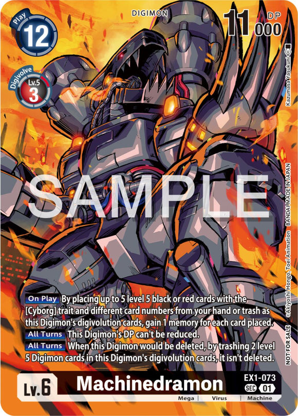 Machinedramon (Release Special Booster Ver.2.0 Celebration Event) [EX1-073] [Release Special Booster 2.0 Celebration Event Cards]