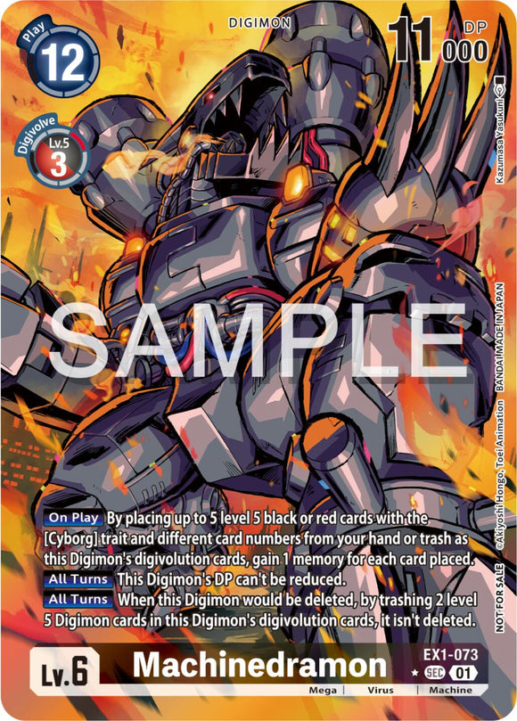 Machinedramon (Release Special Booster Ver.2.0 Celebration Event Winner) [EX1-073] [Release Special Booster 2.0 Celebration Event Cards] Foil