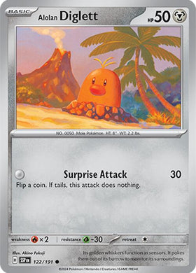 Alolan Diglett [122/191] [Surging Sparks]