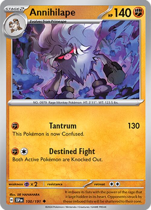 Annihilape [100/191] [Surging Sparks] Reverse Holofoil
