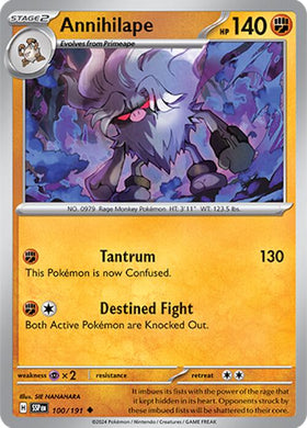 Annihilape [100/191] [Surging Sparks] Reverse Holofoil
