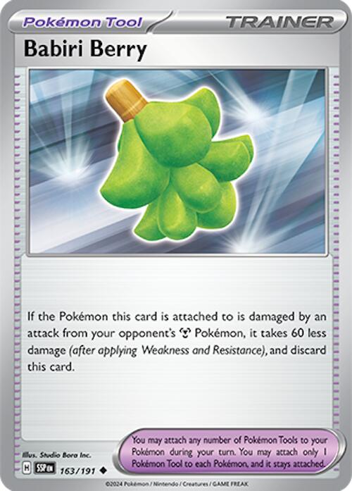 Babiri Berry [163/191] [Surging Sparks] Reverse Holofoil