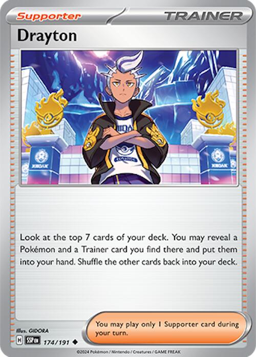 Drayton [174/191] [Surging Sparks] Reverse Holofoil