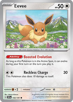Eevee [143/191] [Surging Sparks] Reverse Holofoil