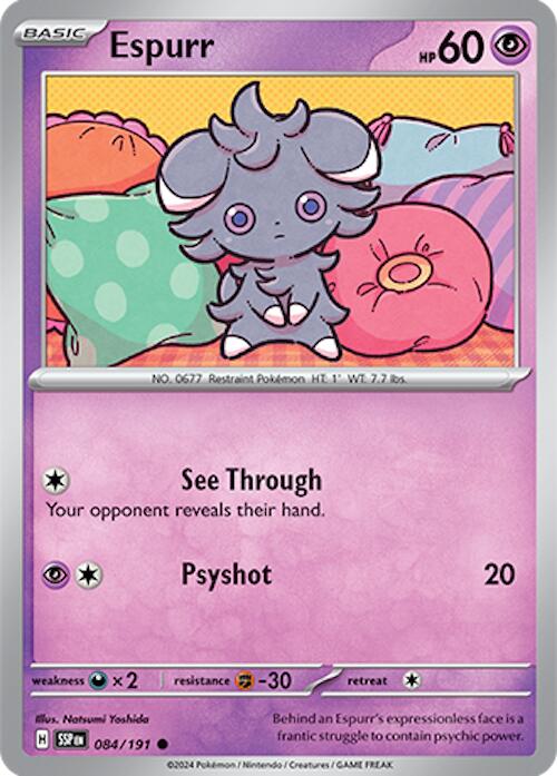 Espurr [084/191] [Surging Sparks] Reverse Holofoil
