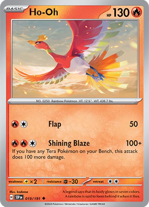 Ho-Oh [019/191] [Surging Sparks] Reverse Holofoil