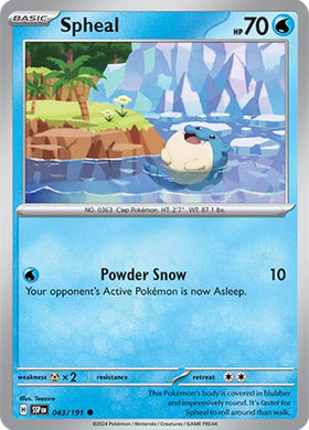 Spheal [043/191] [Surging Sparks]