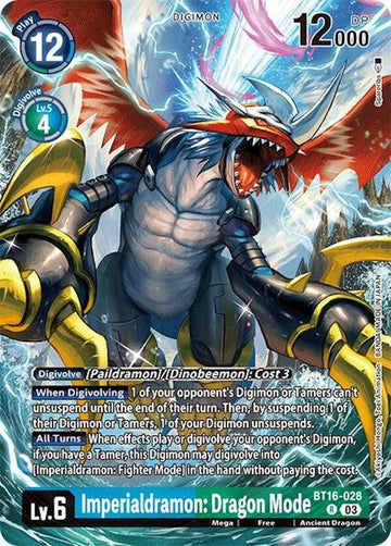 Imperialdramon: Dragon Mode (Alternate Art) [BT16-028] [Special Limited Set] Foil