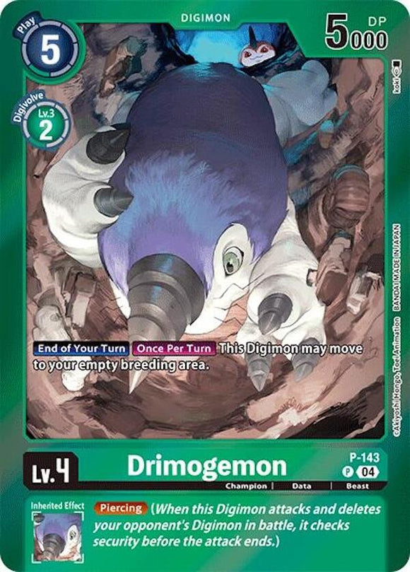 Drimogemon (Reprint) [P-143] [Special Limited Set] Foil