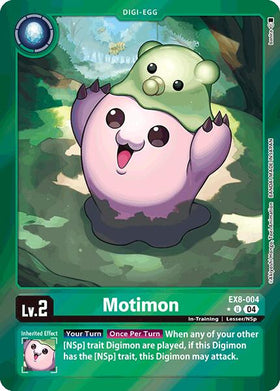 Motimon (Limited Foil) [EX8-004] [Chain of Liberation] Foil