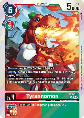 Tyrannomon [EX8-011] [Chain of Liberation] Foil