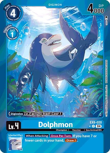 Dolphmon (Limited Foil) [EX8-020] [Chain of Liberation] Foil