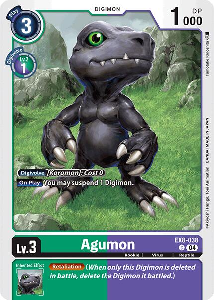 Agumon - EX8-038 [EX8-038 C] [Chain of Liberation]
