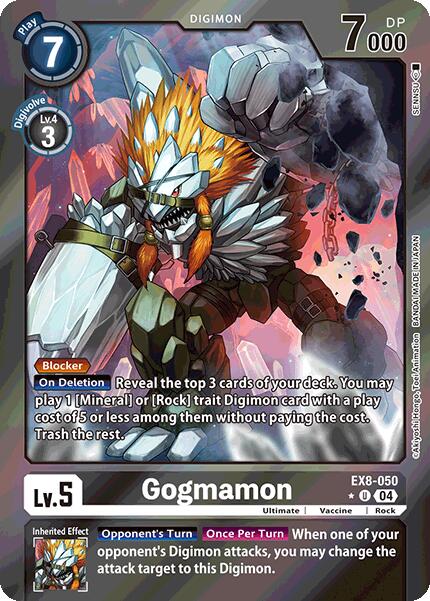 Gogmamon (Limited Foil) [EX8-050] [Chain of Liberation] Foil