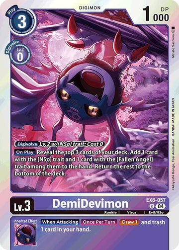 DemiDevimon [EX8-057] [Chain of Liberation] Foil
