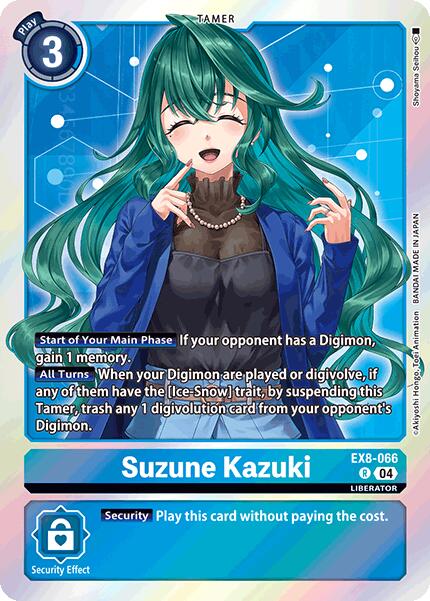 Suzune Kazuki [EX8-066] [Chain of Liberation] Foil