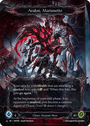 Arakni, Marionette (Marvel) [HNT001] [The Hunted] Cold Foil