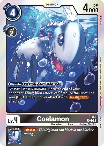 Coelamon (-Chain of Liberation- Upgrade Pack [P-162] [Digimon Promotion Cards] Foil