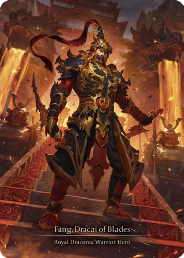 Fang, Dracai of Blades (Marvel) [HNT098] [The Hunted] Cold Foil