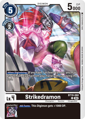 Strikedramon [BT19-060] [Release Special Booster 2.5]