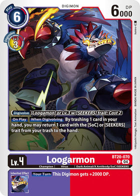 Loogarmon [BT20-070] [Release Special Booster 2.5]