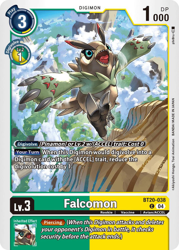 Falcomon [BT20-038 C] [Release Special Booster 2.5]