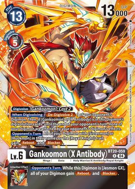 Gankoomon (X Antibody) [BT20-059 R] [Release Special Booster 2.5] Foil