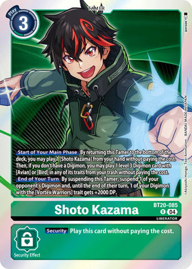 Shoto Kazama [BT20-085] [Release Special Booster 2.5] Foil