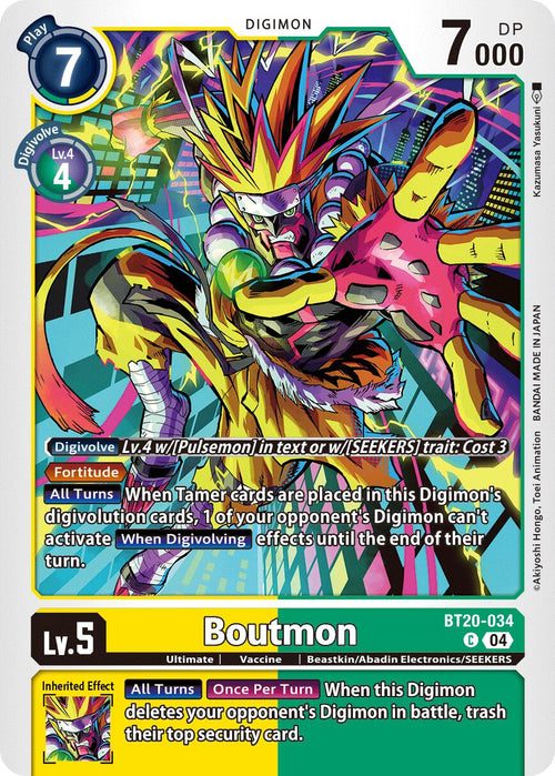Boutmon [BT20-034] [Release Special Booster 2.5]