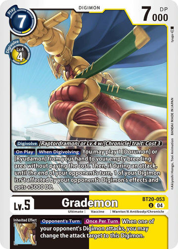 Grademon [BT20-053] [Release Special Booster 2.5]