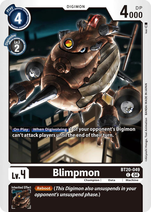 Blimpmon [BT20-049] [Release Special Booster 2.5]