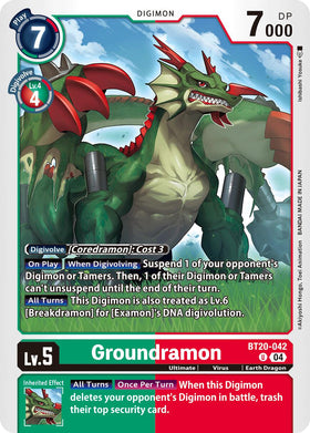 Groundramon [BT20-042 U] [Release Special Booster 2.5]