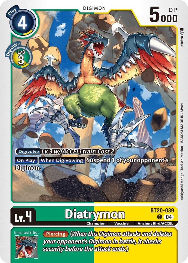 Diatrymon [BT20-039] [Release Special Booster 2.5]
