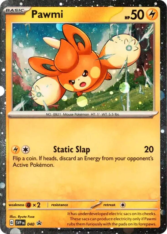 Pawmi (Cosmos Holo) [040] [Scarlet & Violet Promo Cards] Holofoil
